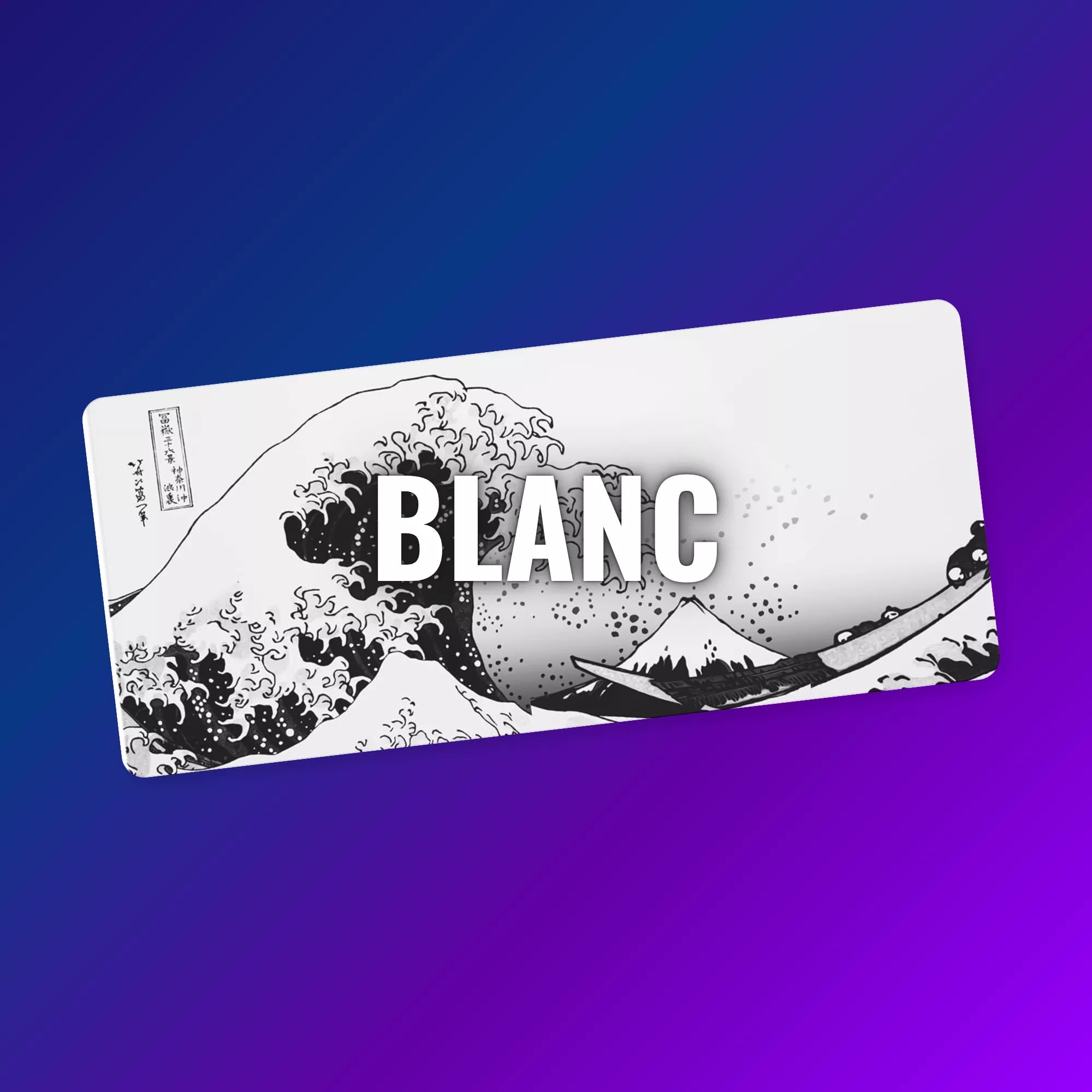 Collection tapis de souris blanc xxl et rgb