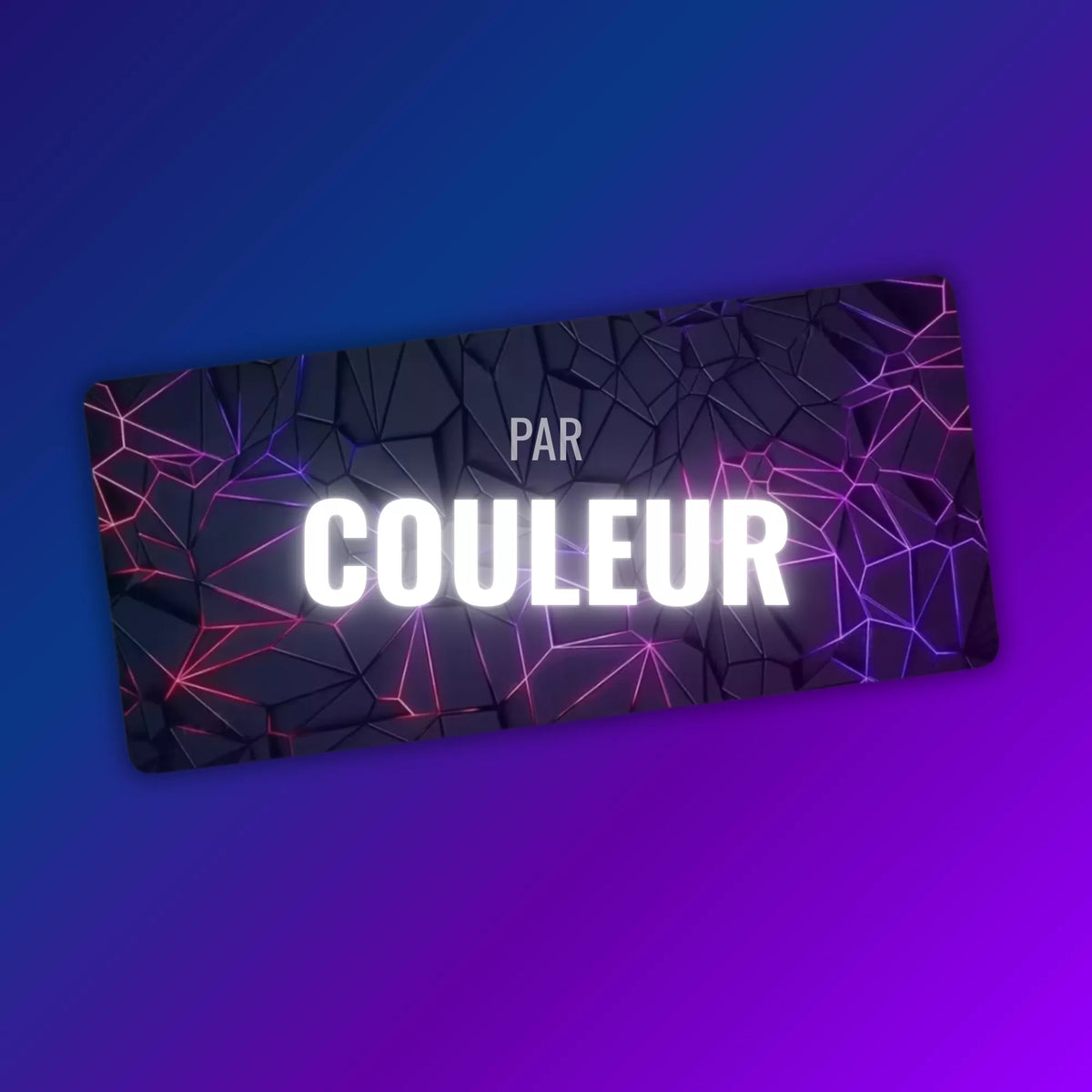 Collection tapis de souris par couleurs