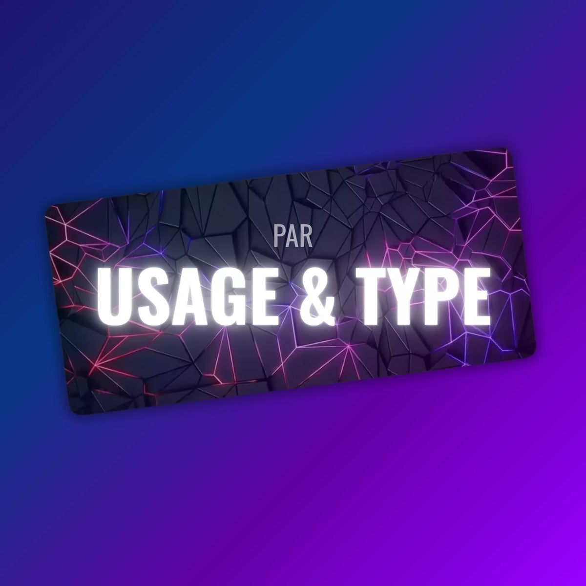 Collection tapis de souris par Usage et type