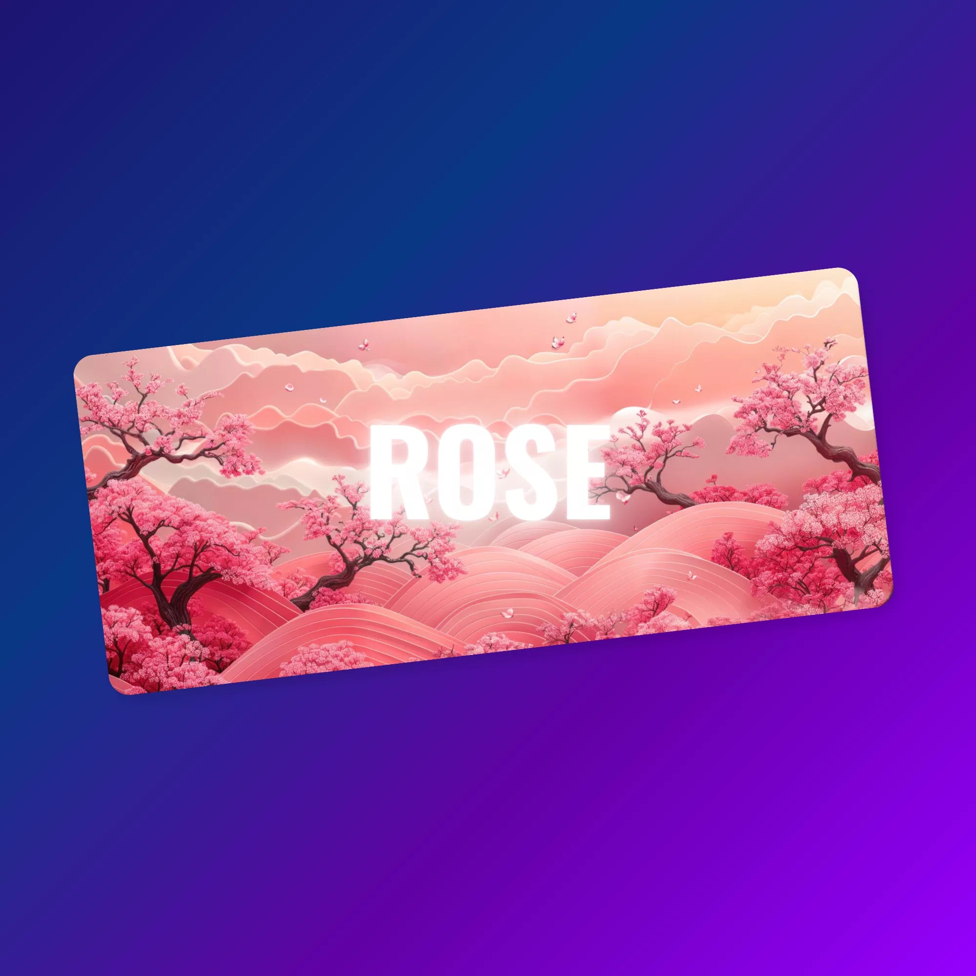 Collection tapis de souris rose 900x400 et xxl