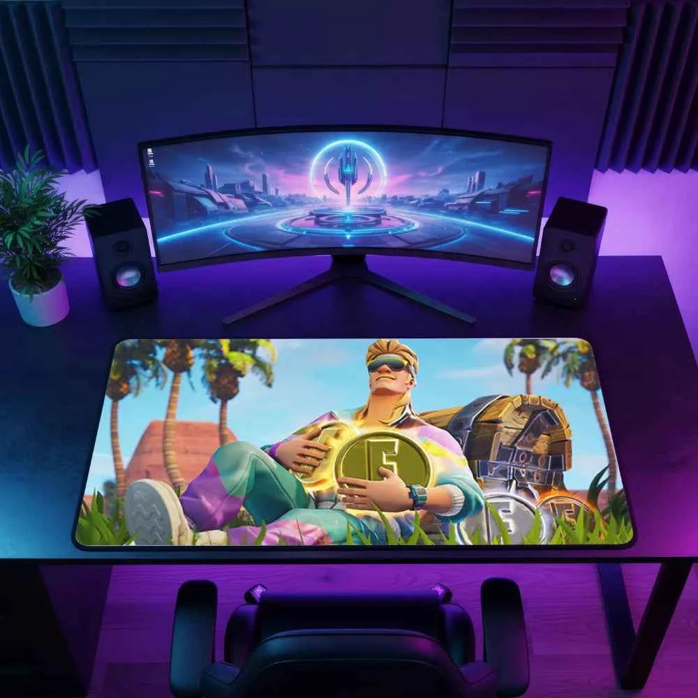 Tapis de souris gamer XXL - Fortnite TOP 1