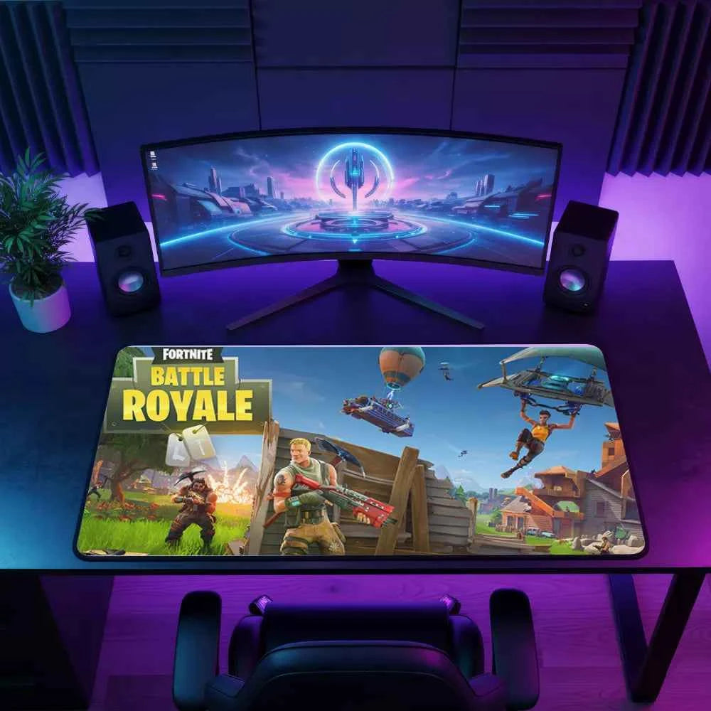 Grand tapis de souris XXL - Fortnite Battle