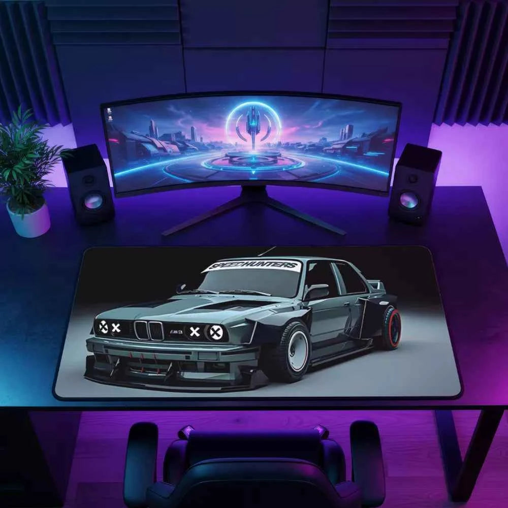 Grand tapis de souris voiture BMW