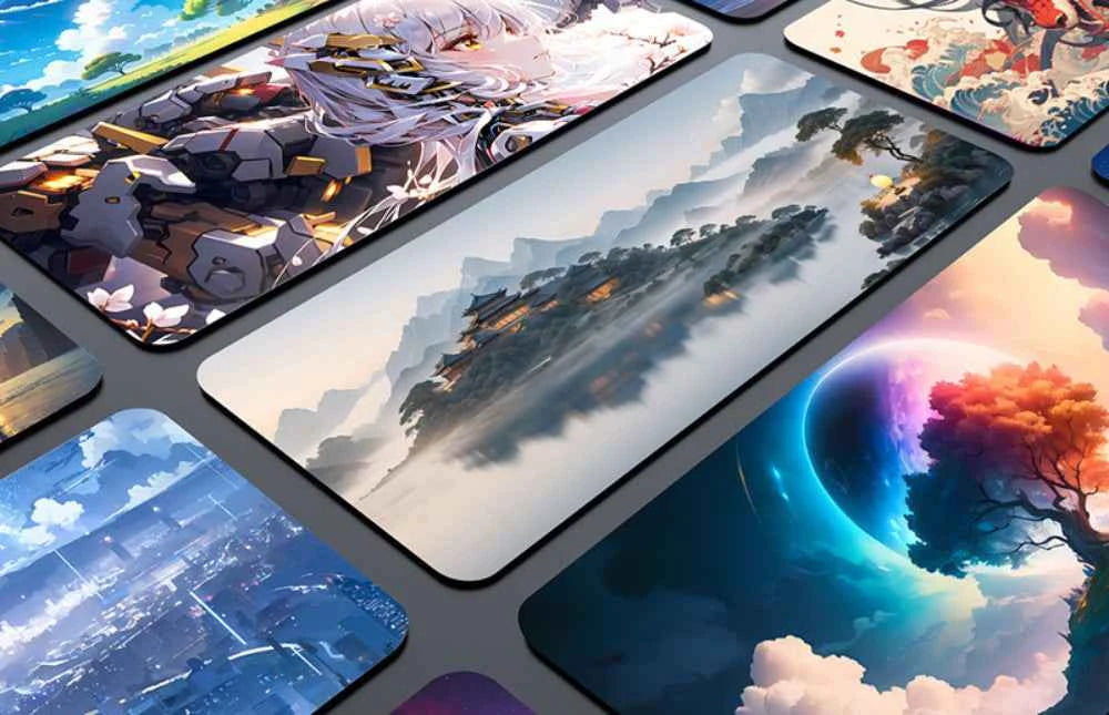 Impression HD sur tapis de souris XXL haute qualité