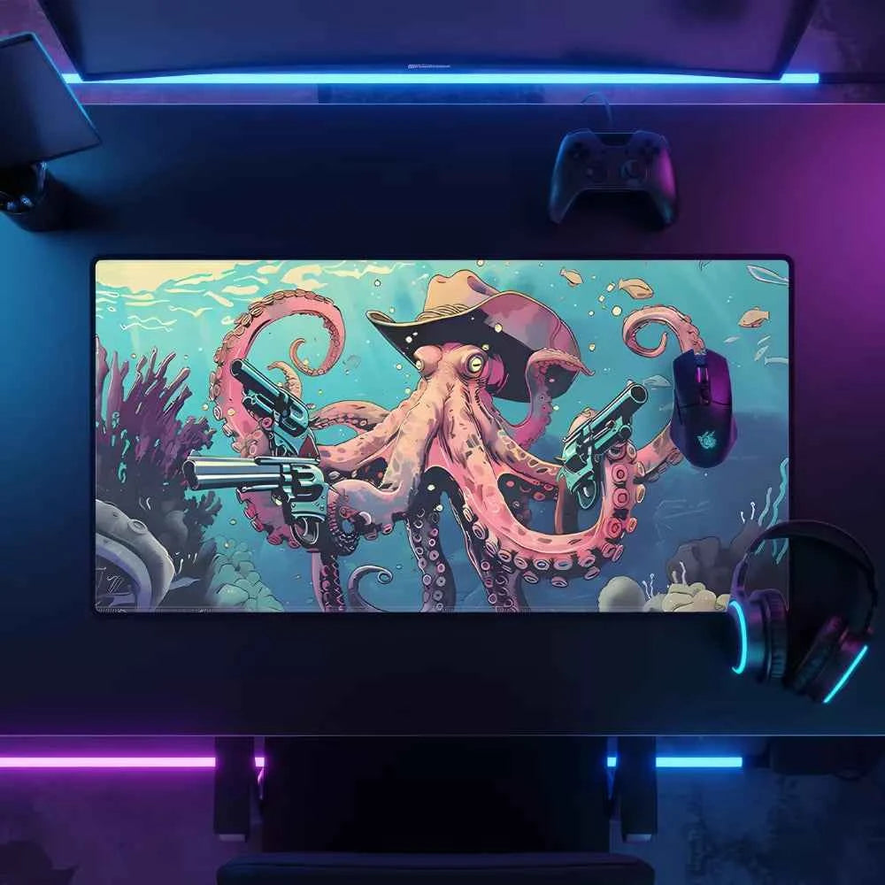 Meilleur tapis de souris Kraken cow boy