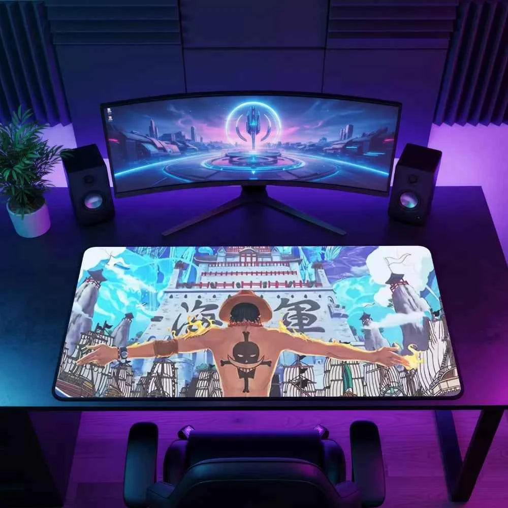 Meilleur tapis de souris One Piece Ace nouveau monde