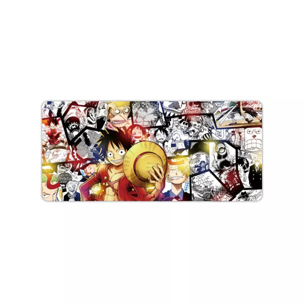 Meilleur tapis de souris One Piece Luffy et son equipage