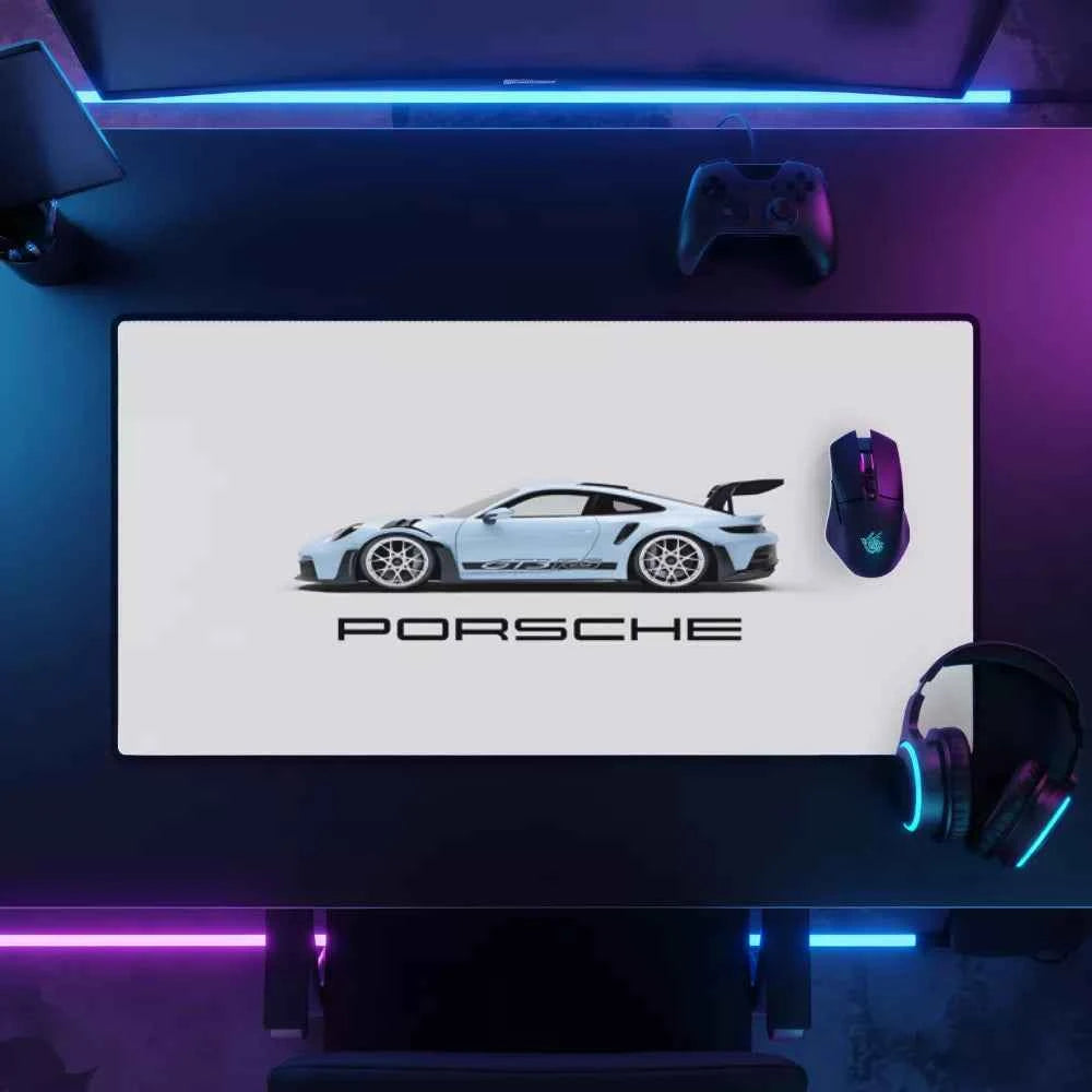Meilleur tapis de souris voiture Porsche GT3 RS Bleu