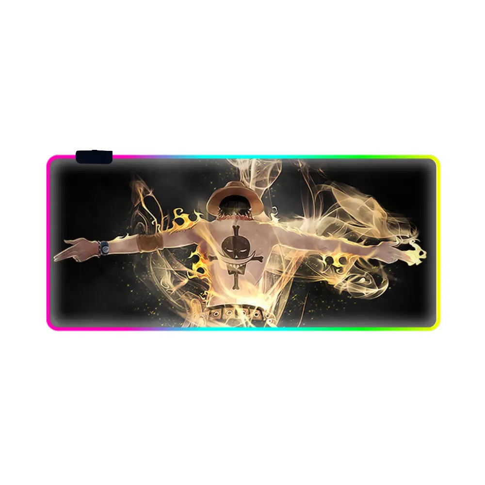 Tapi de souri lumineux xxl one piece ace embrase