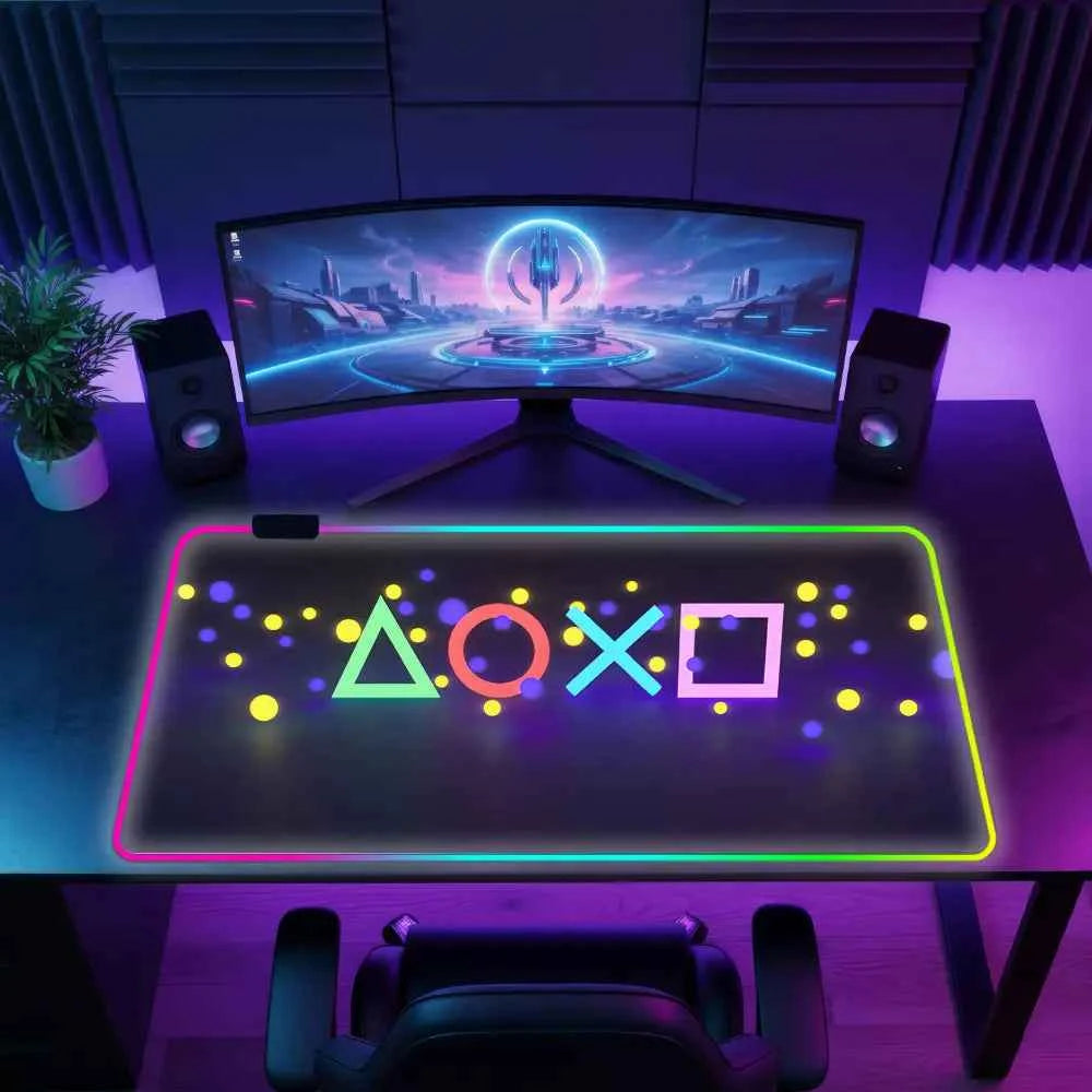 Tapi de souri xxl gamer rgb play