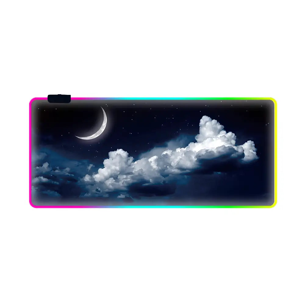 tapi de souri xxl rgb lune nuit