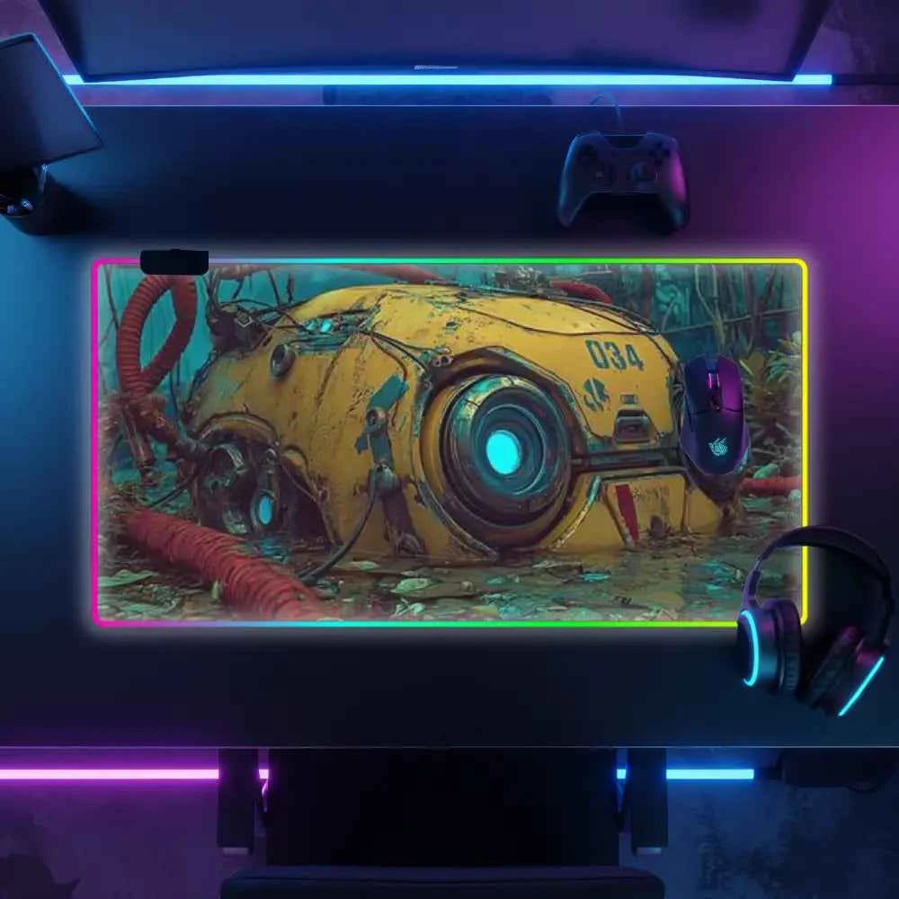 Tapi de souri xxl rgb machine abandonnee