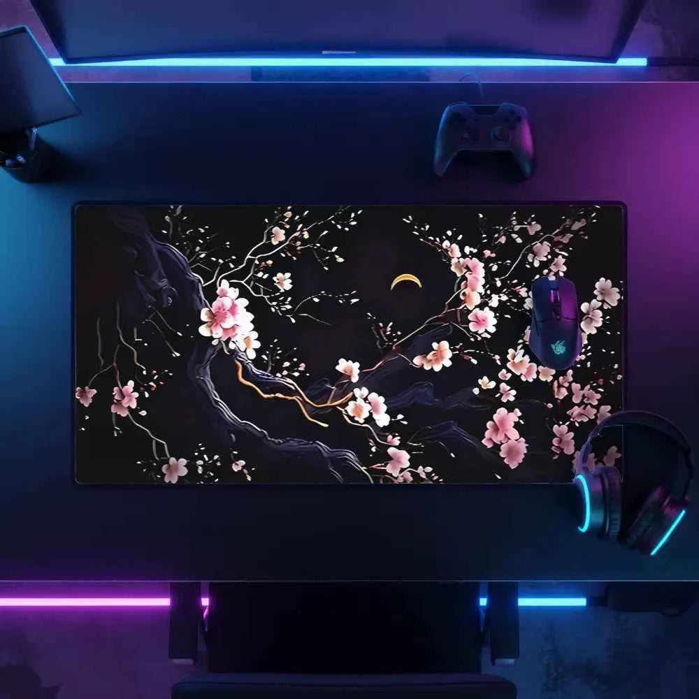 tapis de souris 900x400 floral