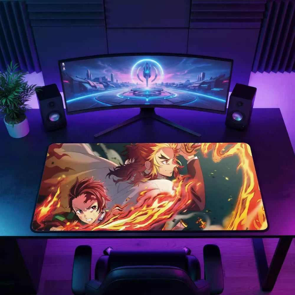 Tapis de souris manga xxl Demon Slayer - 9ème mouvement