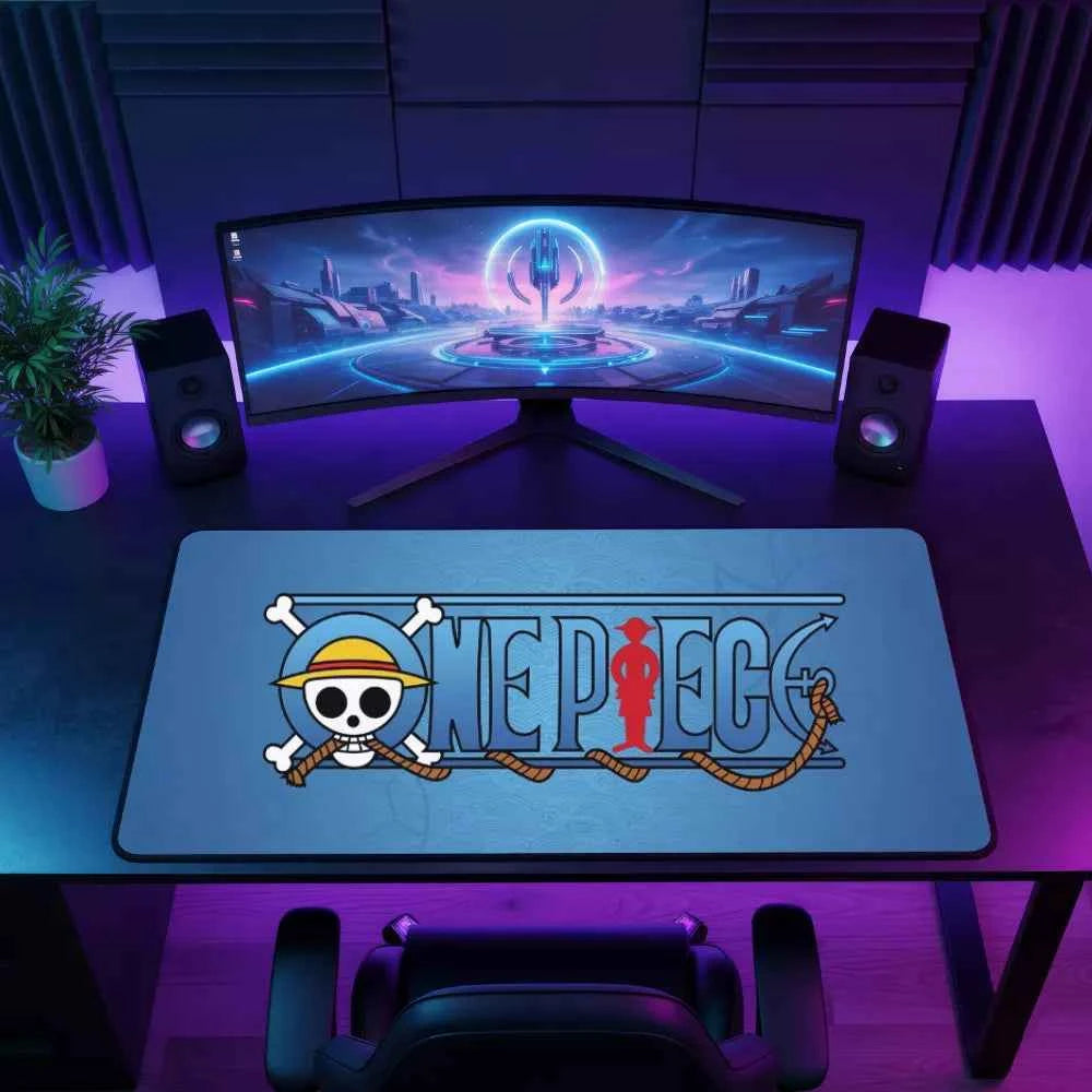 Tapis de souris One Piece pour gaming