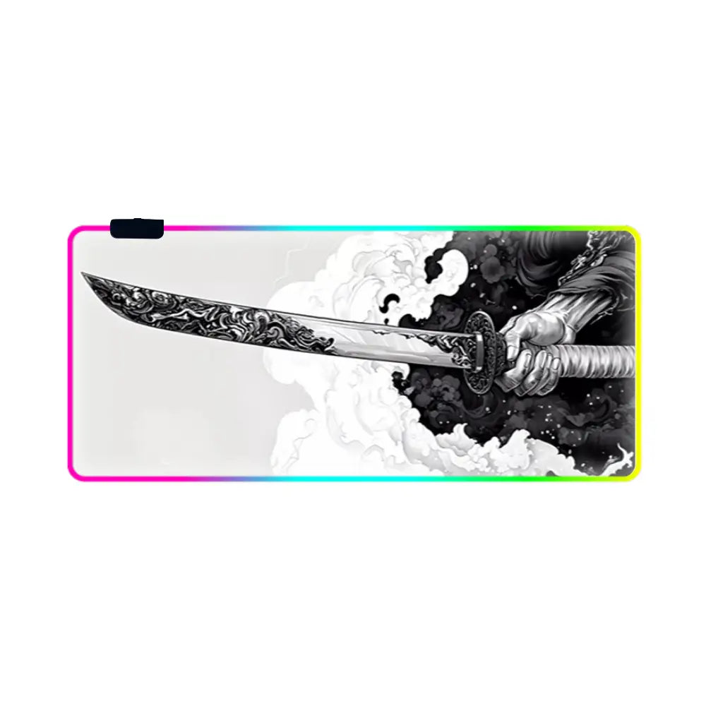Tapis de souris RGB Katana du samourai