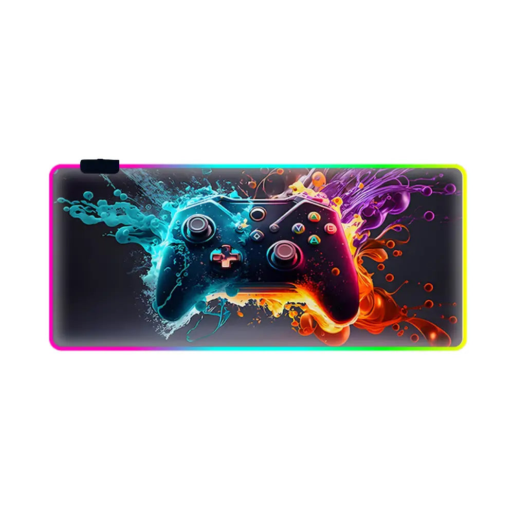 Tapis de souris RGB manette gaming