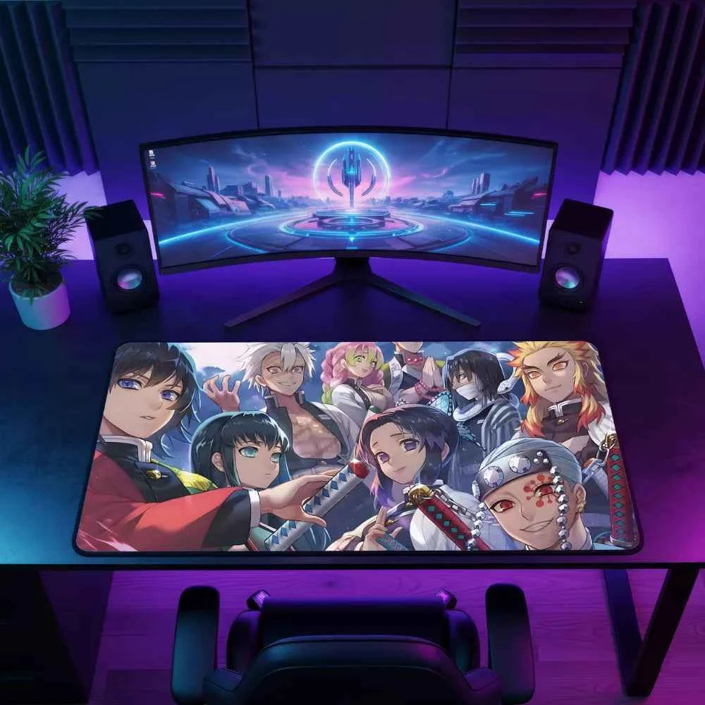 Tapis de souris manga Demon Slayer - 9 Piliers