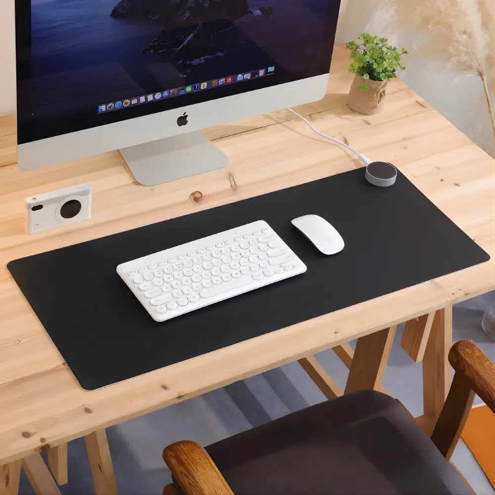 Tapis de souris chauffant xl noir