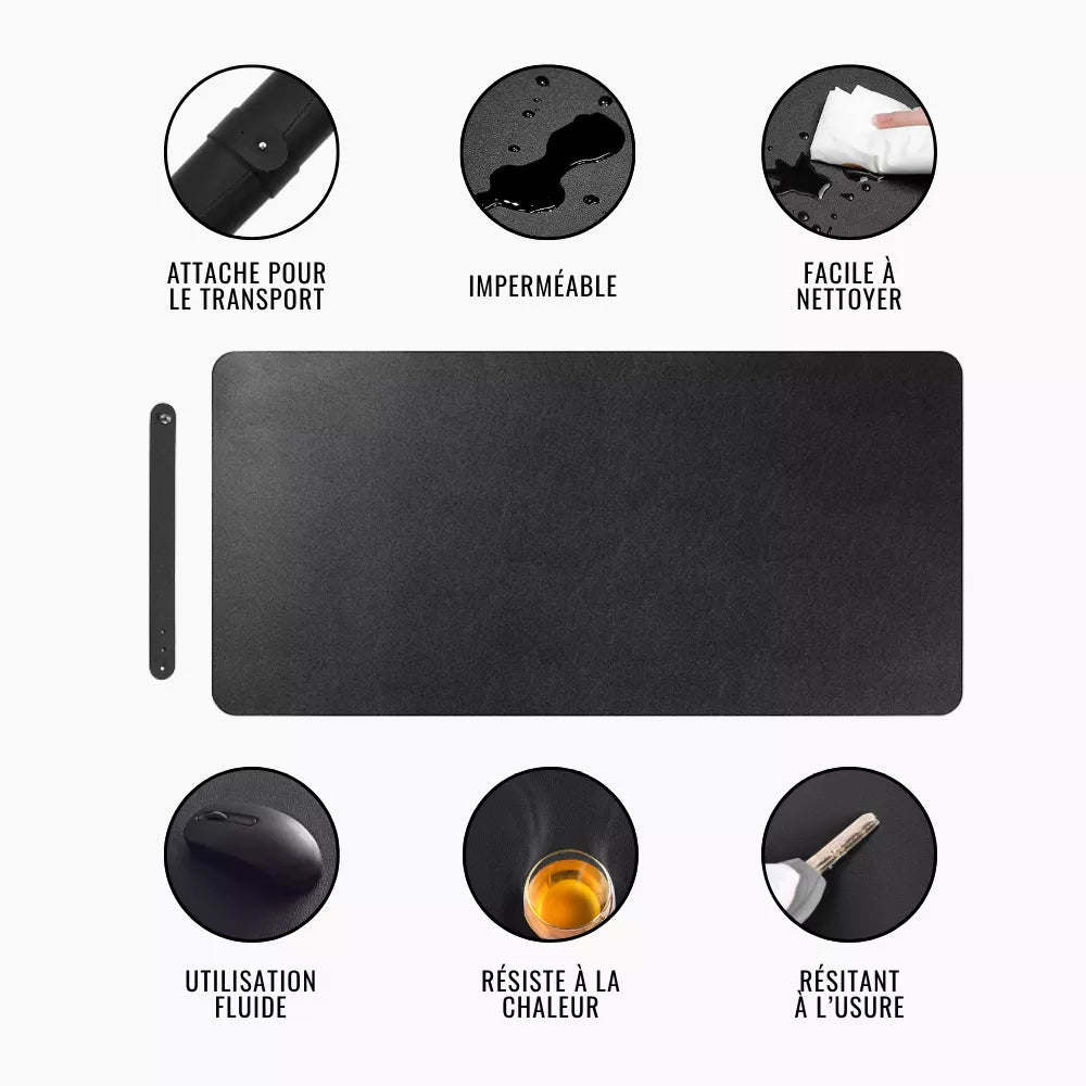 tapis de souris cuir informations