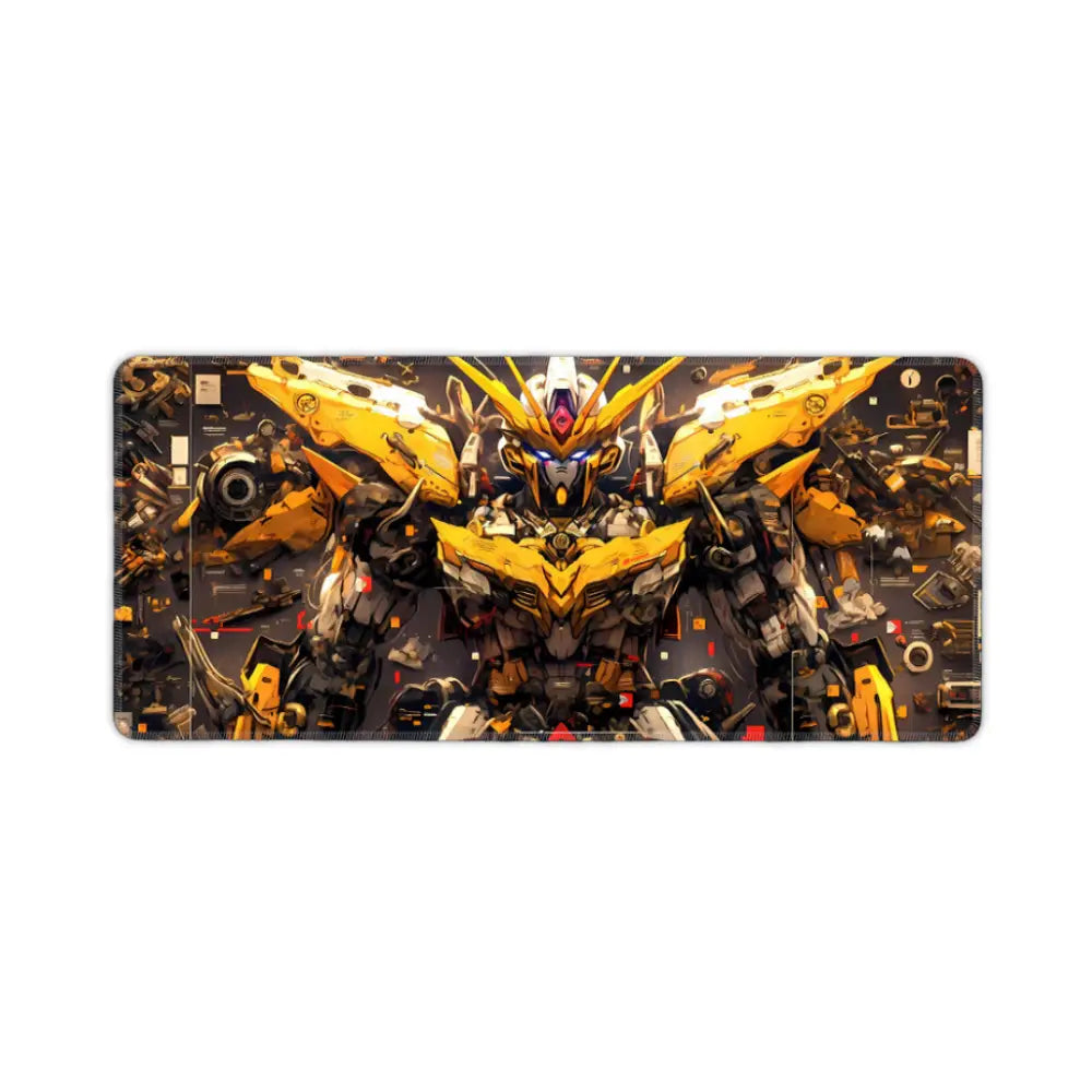 tapis de souris xxl Mecha Jaune