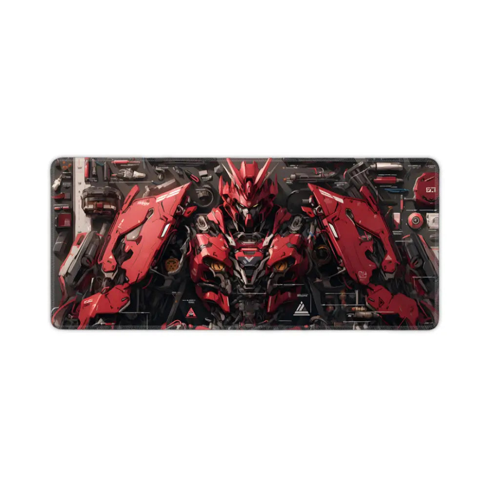 Tapie de sourie gaming Mecha, design détaillé et couleurs vives