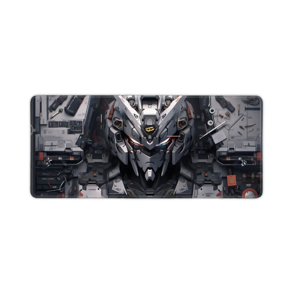Grand tapis de souris Mecha, surface XXL et design robotique