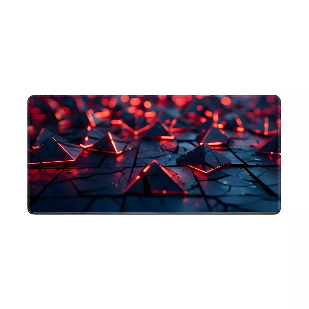 Tapis de souris gamer Forme 3D, grande taille et motifs colorés
