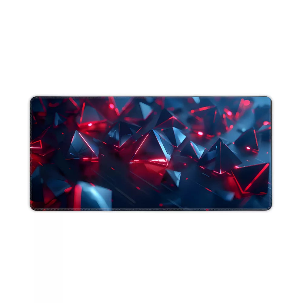 Tapis de souris gaming Forme 3D triangles V2