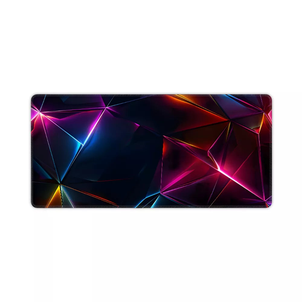  tapis de souris design formes 3D néon intense