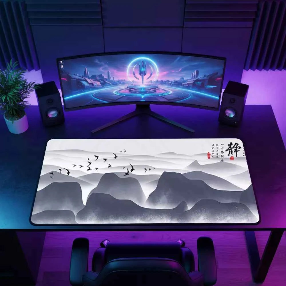 Tapis de souris Japon - Montagne pourpre