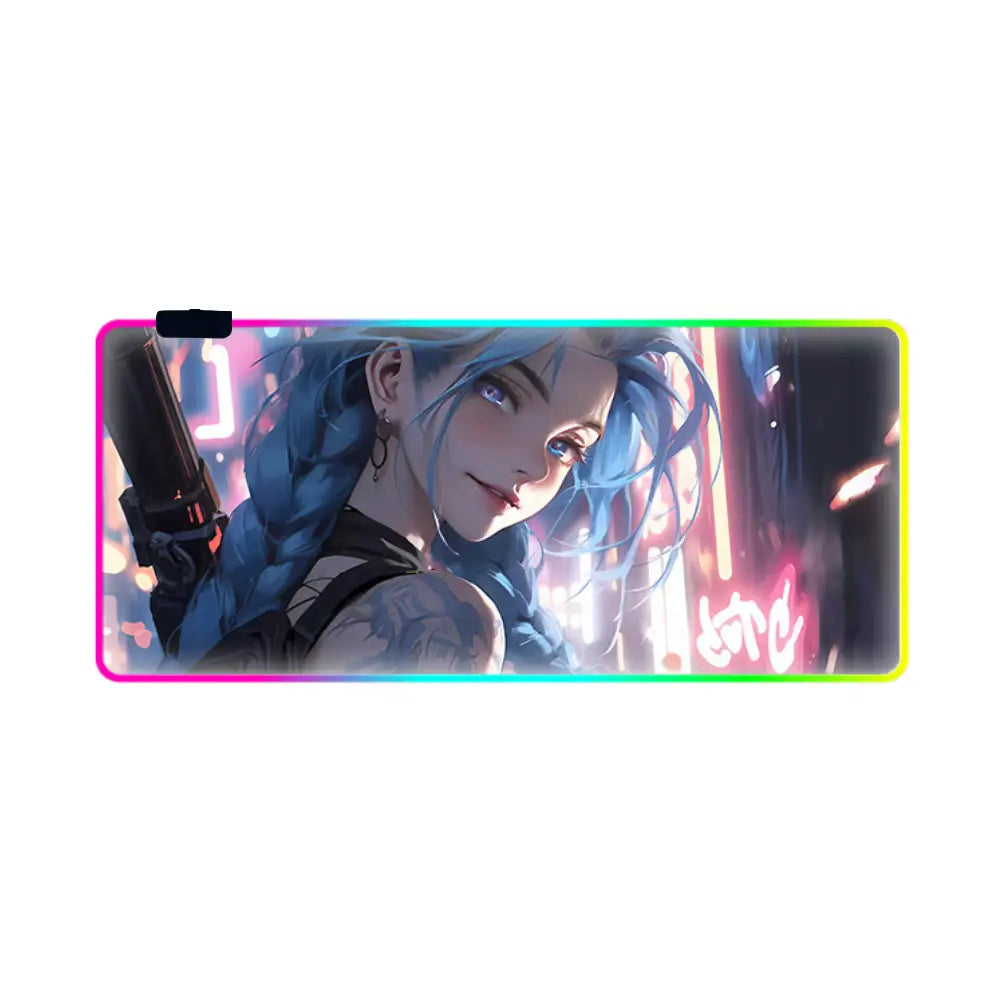 Tapis de souris led jinx arcane v2