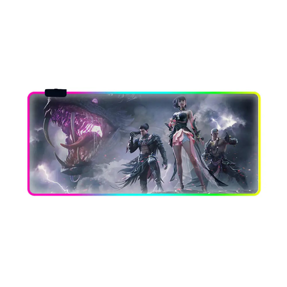 Tapis de souris lumineux naraka bladepoint