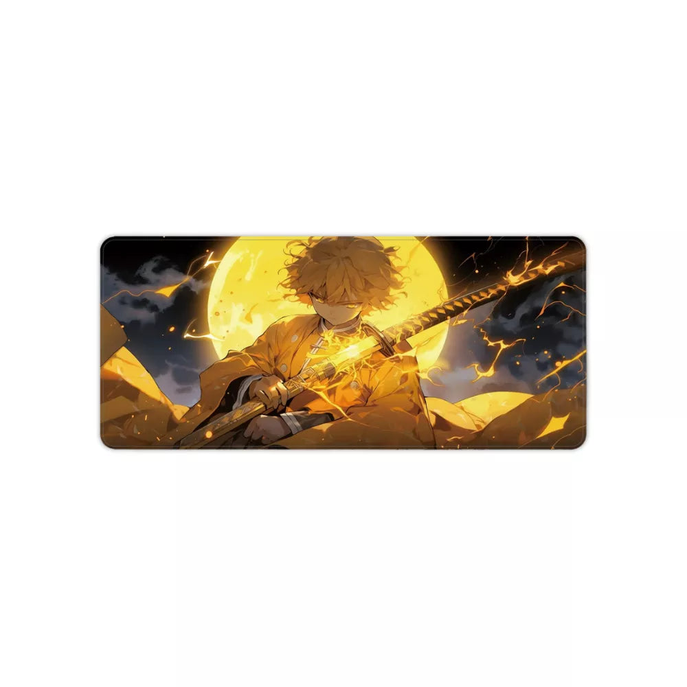 Tapis de souris manga Demon Slayer Zenitsu