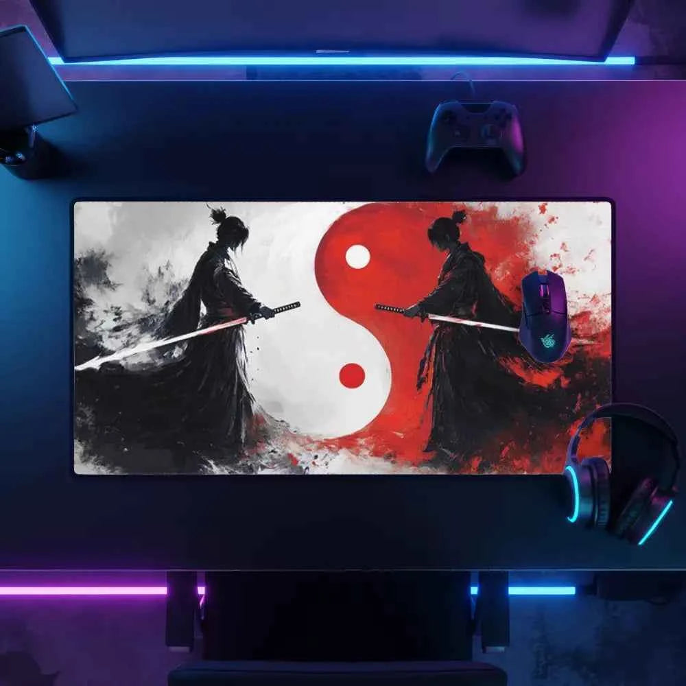 Tapis de souris manga samourai