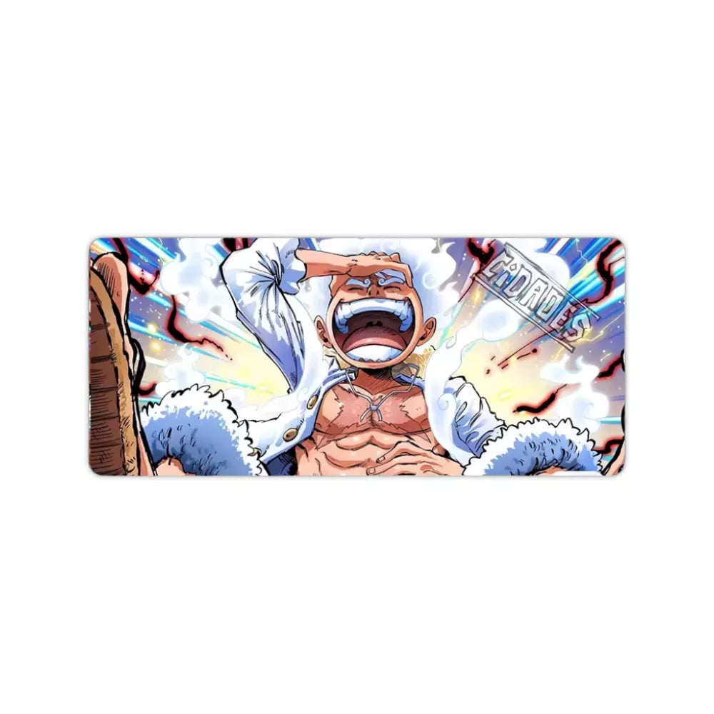 Grand tapis de souris XXL Luffy Gear 5