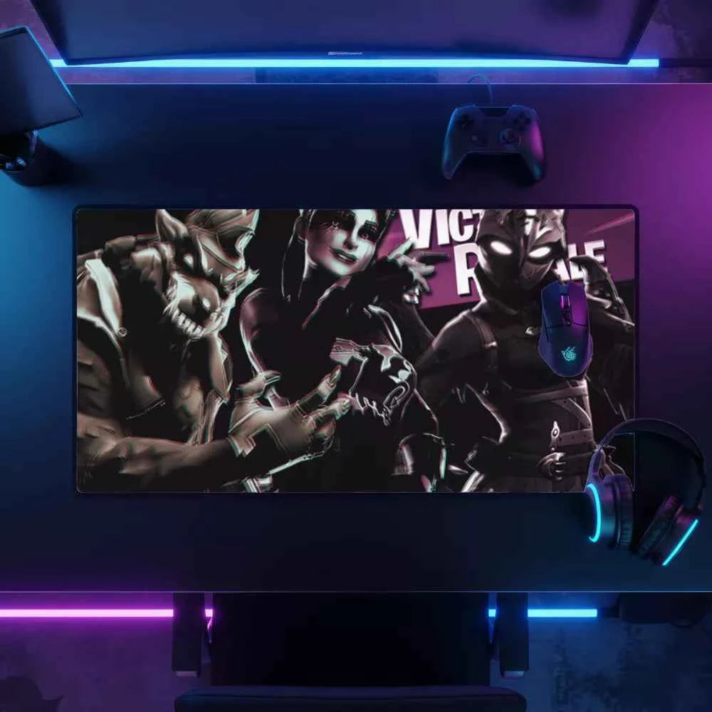 Grand tapis de souris gaming - Fortnite Victoire Royale