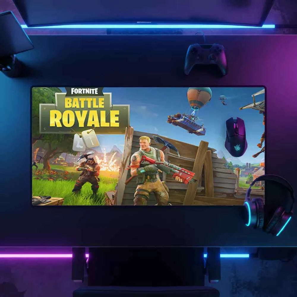 Tapis de souris XXL gamer - Fortnite Battle