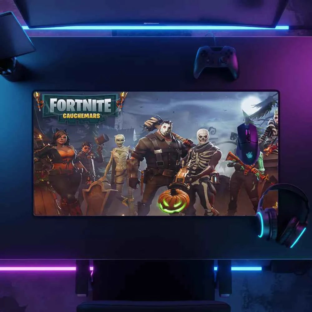 Géant tapis de souris gamer - Fortnite Halloween