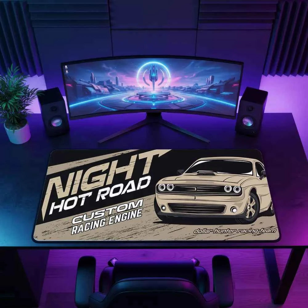 Tapis de souris XL - voiture Racing Team