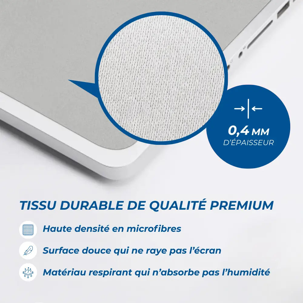 chiffon microfibres pour nettoyage d ecran d ordinateur