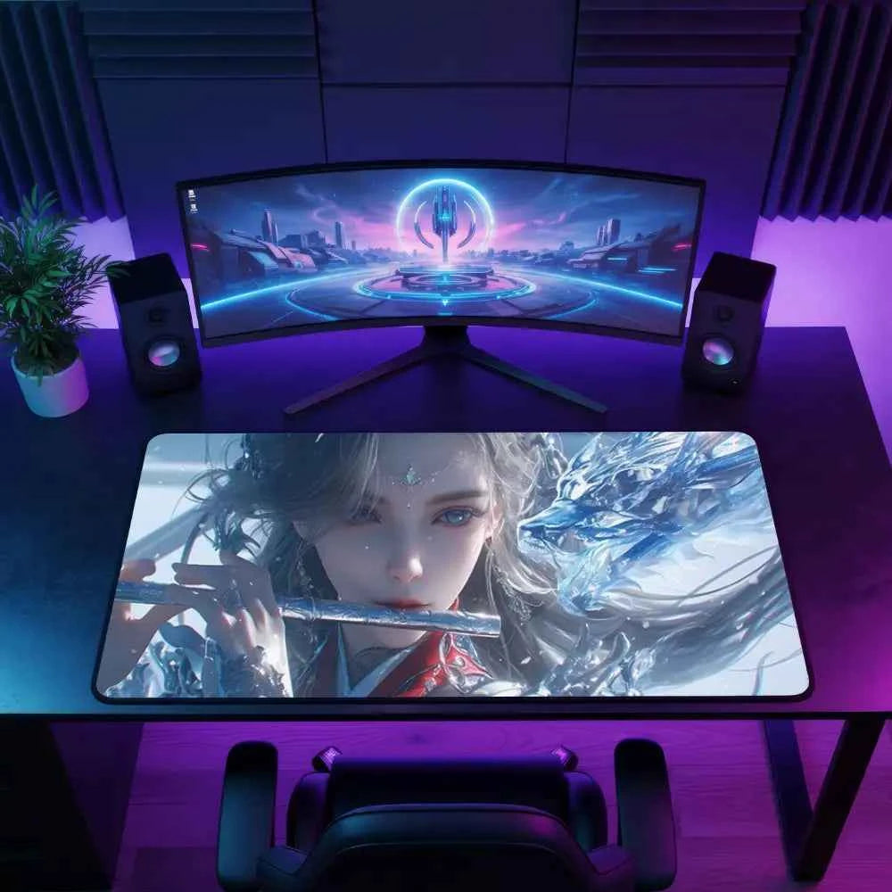 grand tapis de souris kunoichi