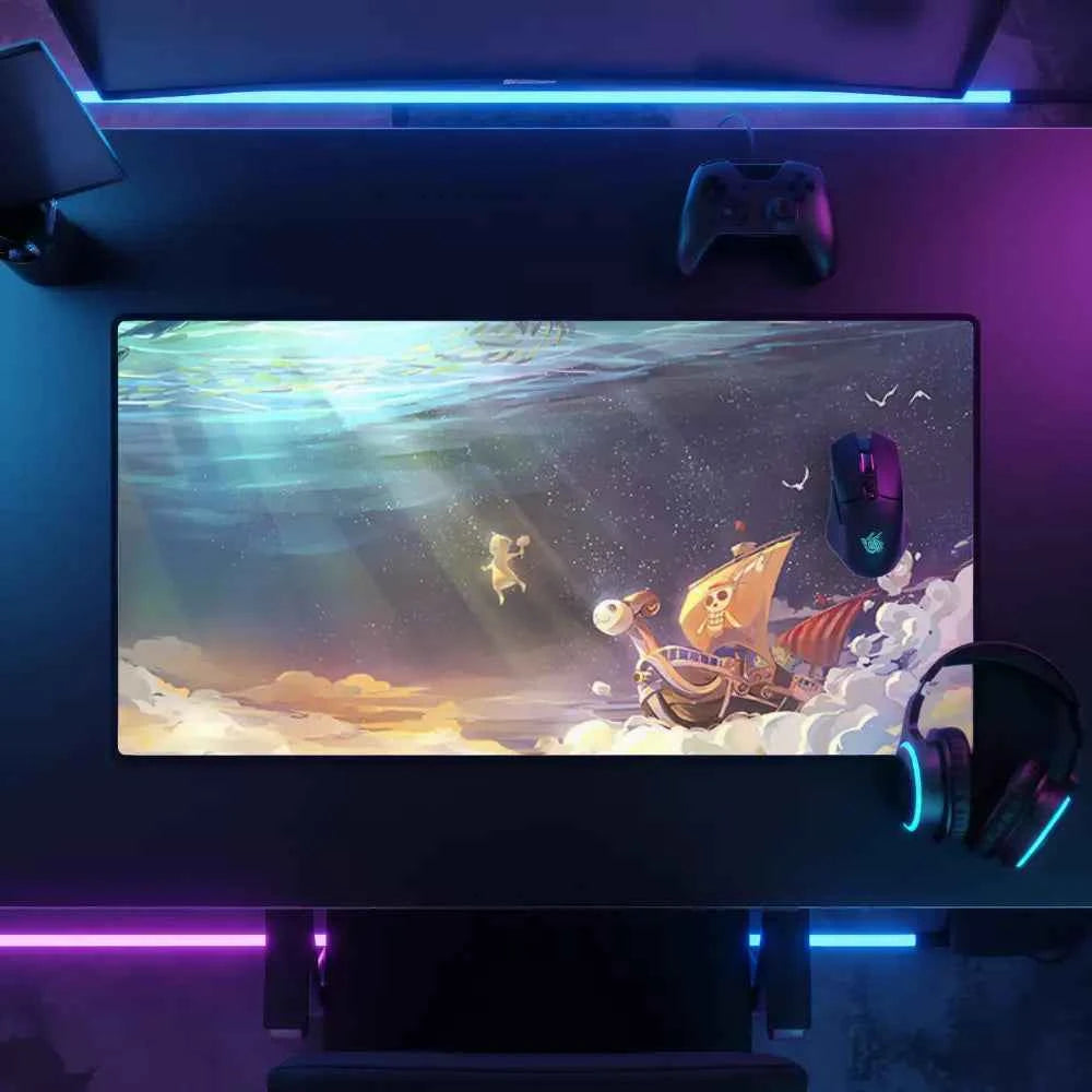 grand tapis de souris one piece vogue merry