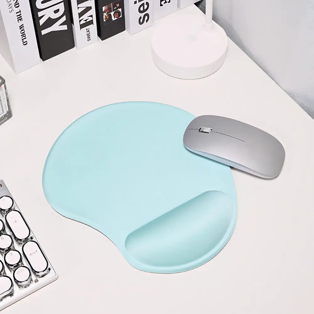 meilleur tapis de souris bleu turquoise