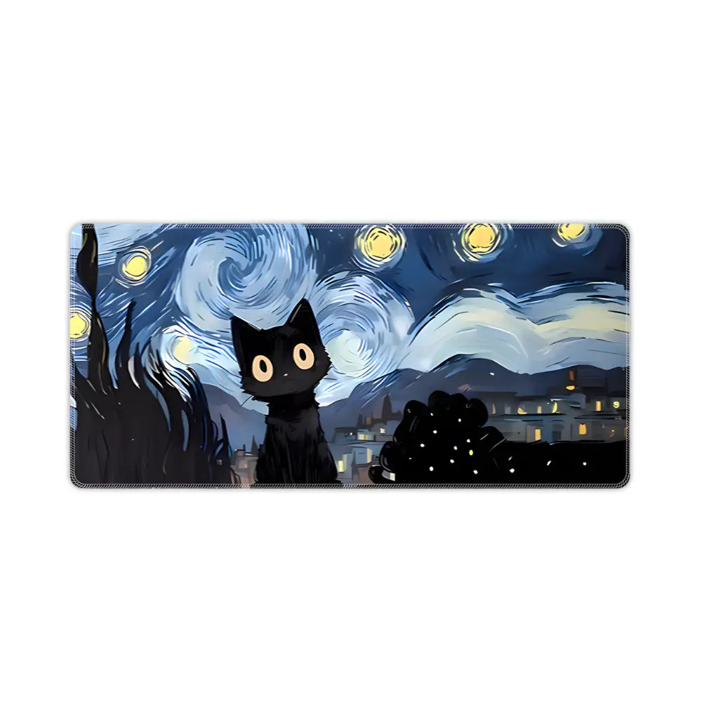 meilleur tapis de souris chat art