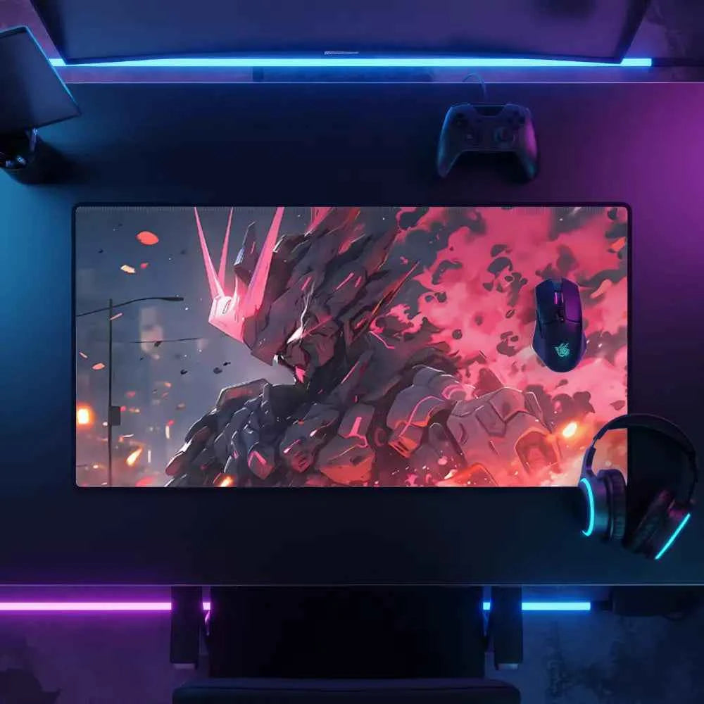 meilleur tapis de souris mecha rouge sanguinaire