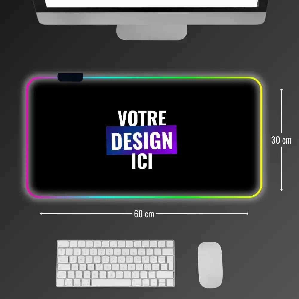 personnaliser tapis de souris 60x30cm