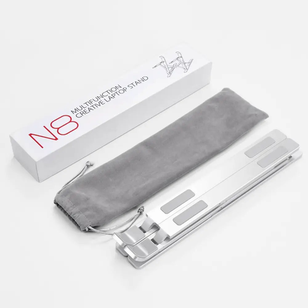 support ordinateur metallique avec housse de transport