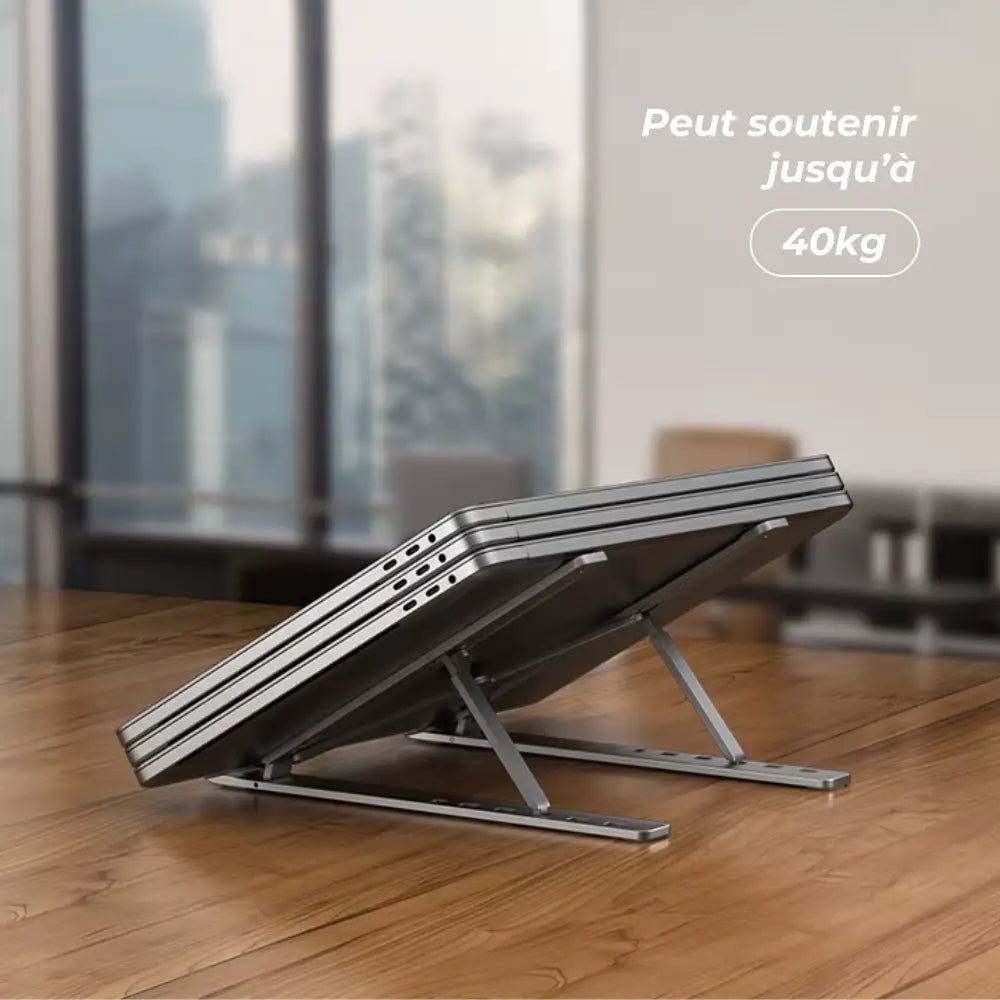 support ordinateur metallique soutient jusqu a 40 kg