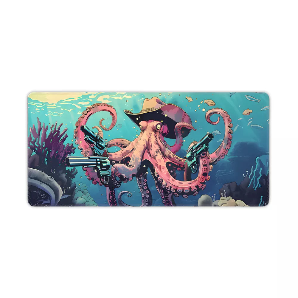 tapie de sourie gamer Kraken cow boy